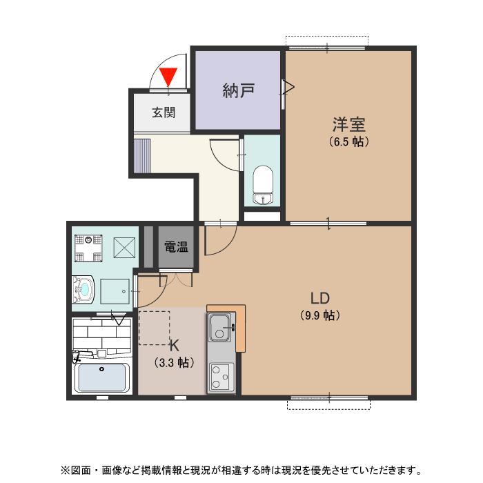 パーチェ Bの間取り