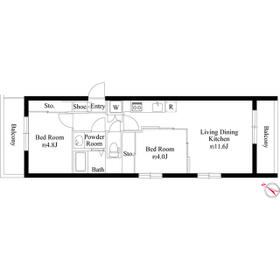 レガーロ田園調布の間取り