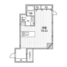 ルクレ堺筋本町レジデンスの間取り