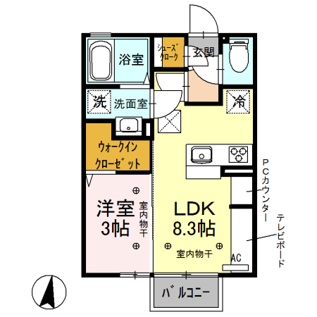OAK(オーク)の間取り