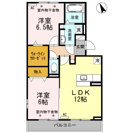 ラトゥールの間取り