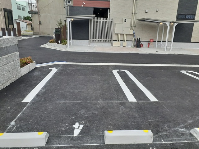 2/8 駐車場
