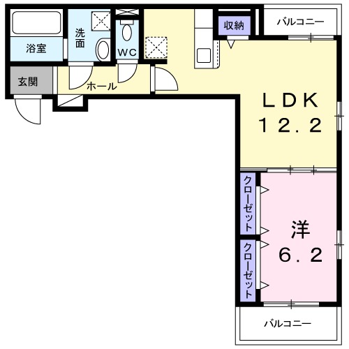 サイネリアの間取り