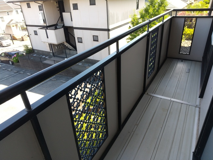 12/18 バルコニー