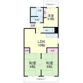 パレス・セルシオⅡの間取り