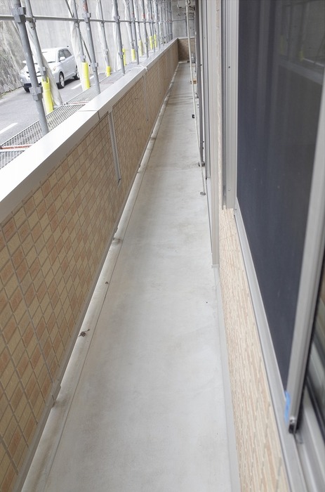 12/30 バルコニー