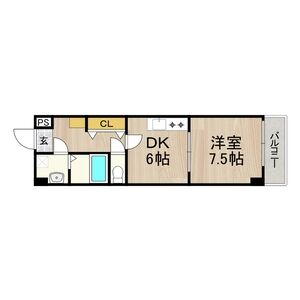 センターポイント吉志部の間取り