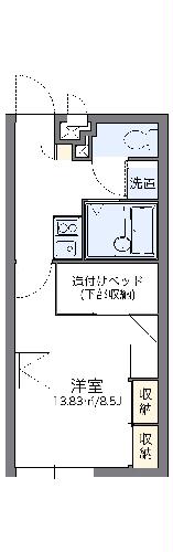 レオパレス森の間取り