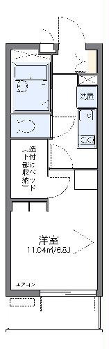 レオパレス千種の間取り