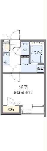 クレイノボヌール ラ メゾンの間取り