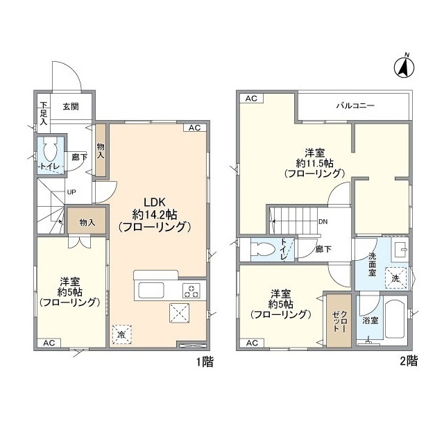 Kolet武蔵村山#04の間取り