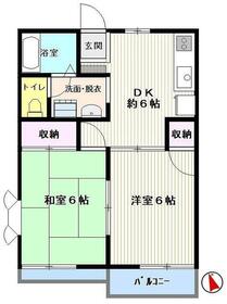 サンクリード高幡の間取り