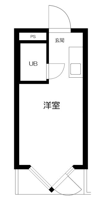 乙甲ユースフル幡ヶ谷の間取り