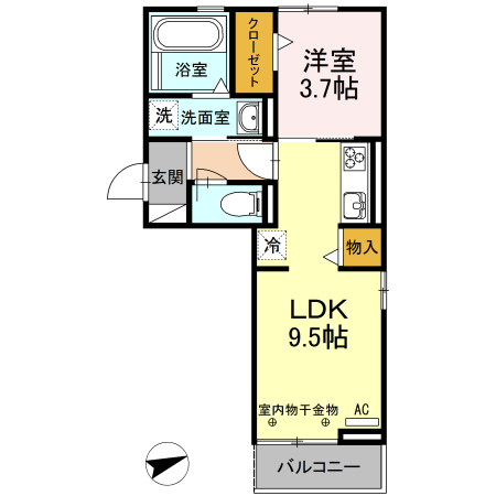 イル フィオーレの間取り
