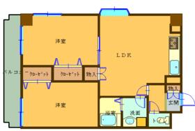 アルテッツァ紺屋町の間取り