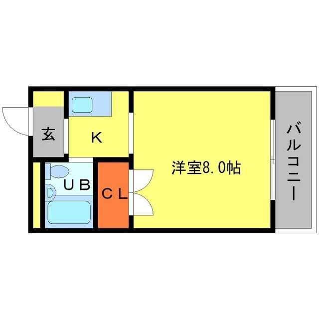 シャルムハイツ小野原の間取り
