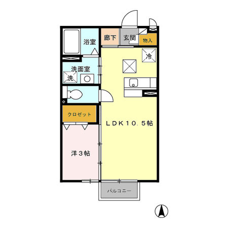 フェリーチェの間取り