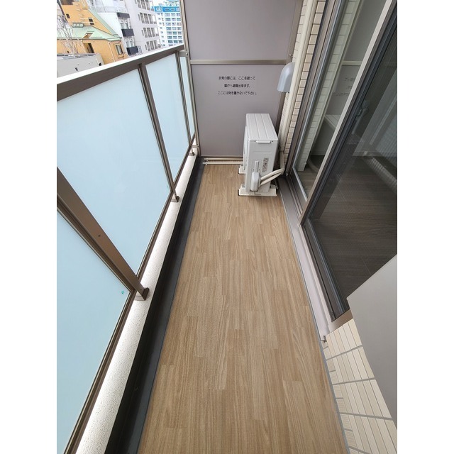 12/27 バルコニー