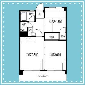 ネイヴィーフィールド井土ヶ谷の間取り