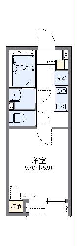 レオネクストローゼル吉祥寺の間取り