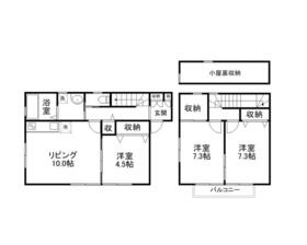 千代田4丁目戸建の間取り
