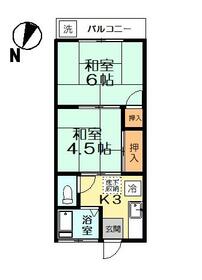 コーポサカエの間取り