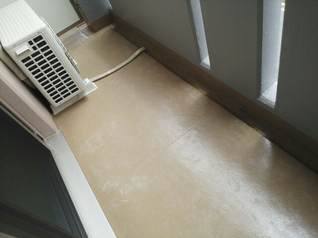 12/20 バルコニー