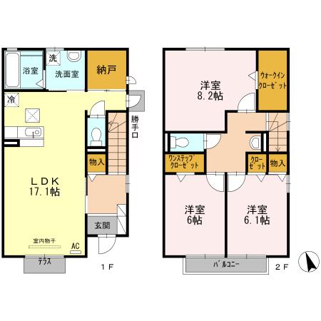 フェアリー Cの間取り