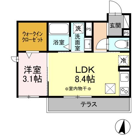 DーHills見付の間取り