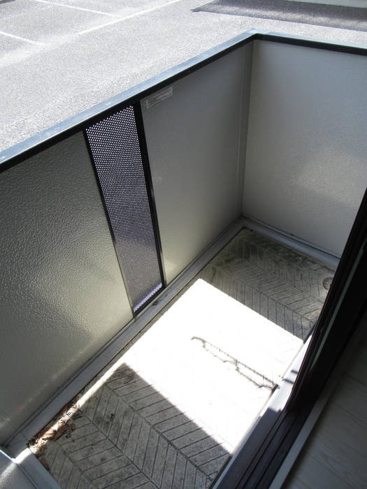 12/18 バルコニー