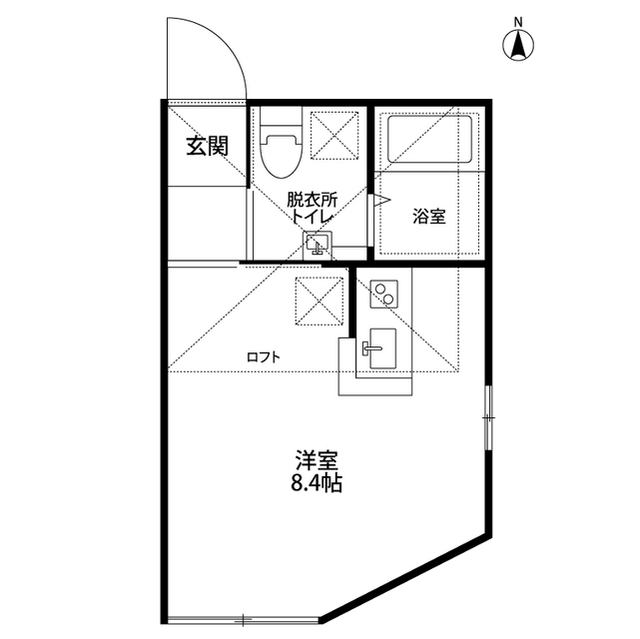 ARBOR BLUE QUADRの間取り