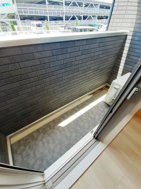 12/24 バルコニー