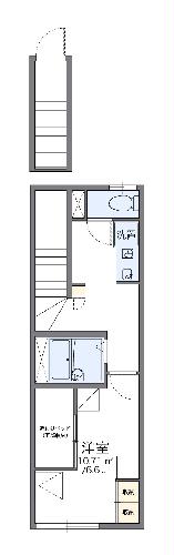 レオパレス山脇の間取り