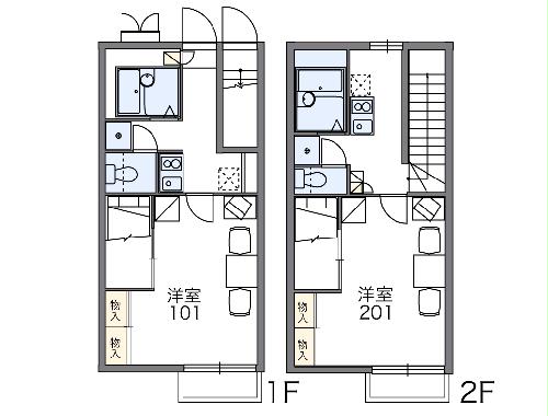 レオパレスMARCHENの間取り