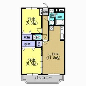 ユーミーセレッソの間取り