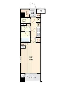 パレステージ文京江戸川橋の間取り