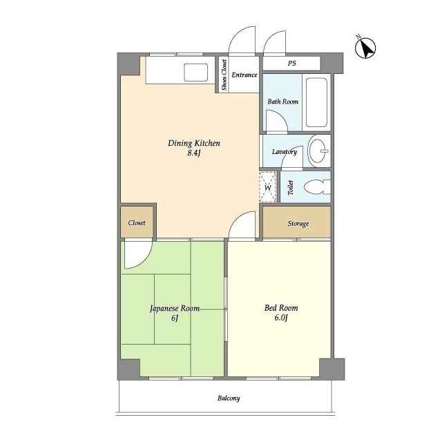 ブリリアントさちが丘の間取り