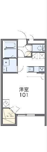 レオパレスロレンツォの間取り