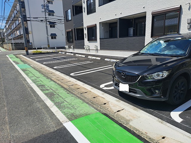 2/8 駐車場