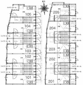 サークルハウス蒲田壱番館の間取り