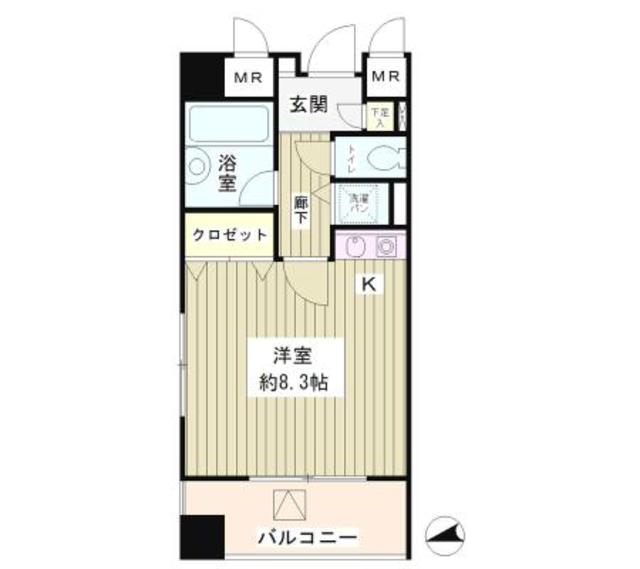 六本木プレイスの間取り