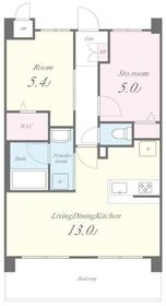 アクアプリータⅢの間取り