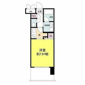 グランシス江坂の間取り