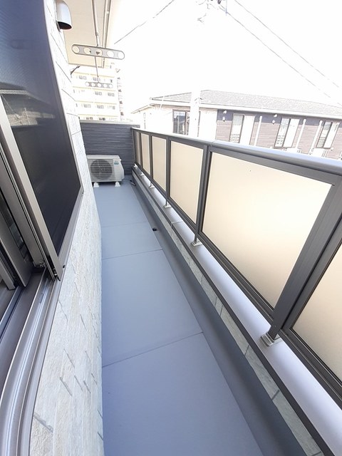 12/24 バルコニー