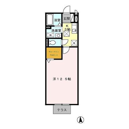 コーポアイリスの間取り