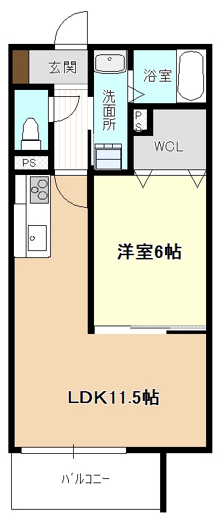 エポックの間取り