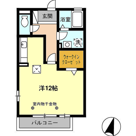 メゾン道原の間取り