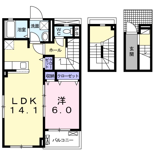 セレーノ フロンテの間取り