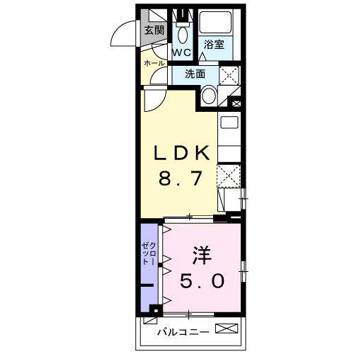 カステロ板橋本町の間取り