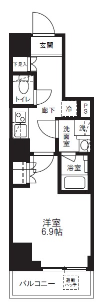 ベルシード東十条ツインズビーの間取り